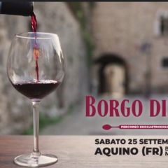 Borgo diVino – Serata enogastronomica – Aquino 25 settembre 2021